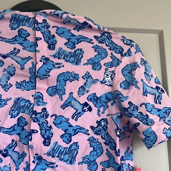 Lilly Pulitzer dog pajamas in fun dog print! New with tags. - Picture 3 of 6